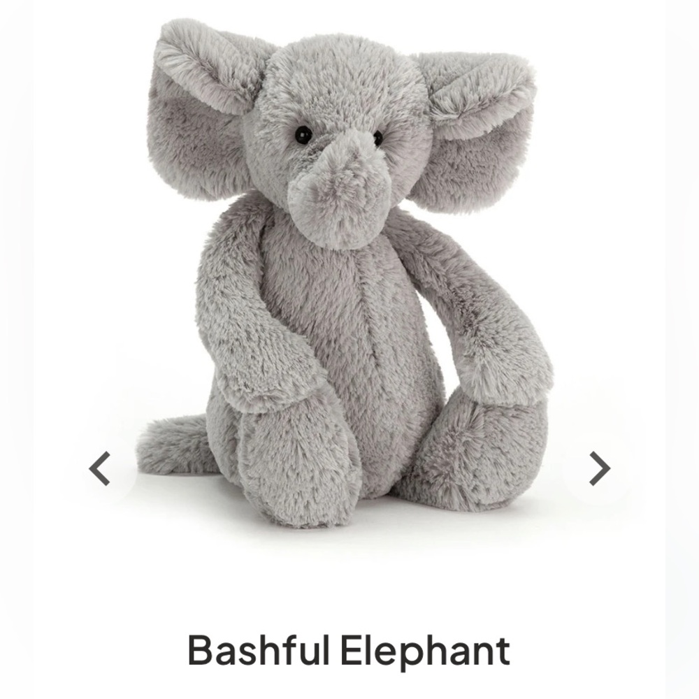 NWT Jellycat Bashful Elephant